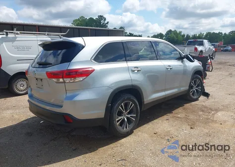 2019 Toyota Highlander Le/Le Plus из США, поврежденный, VIN 5TDBZRFH7KS961565